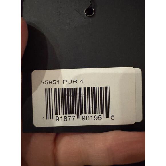 Mac Duggal Purple One Shoulder Chiffon Dress - Size 4 - Picture 5 of 8